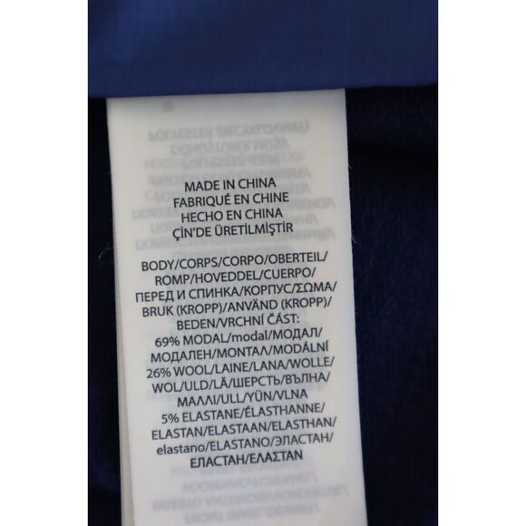 RLX Ralph Lauren Men's Sz L Blue Full Zip Hooded Wool Blend Golf Jacket - Picture 7 of 14